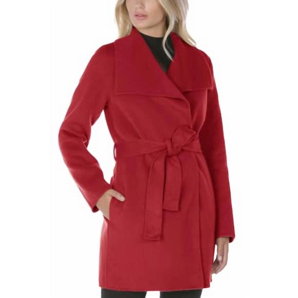 Wool Coat Tahari Winter Jackets NEW T TAHARI Women Large Collar